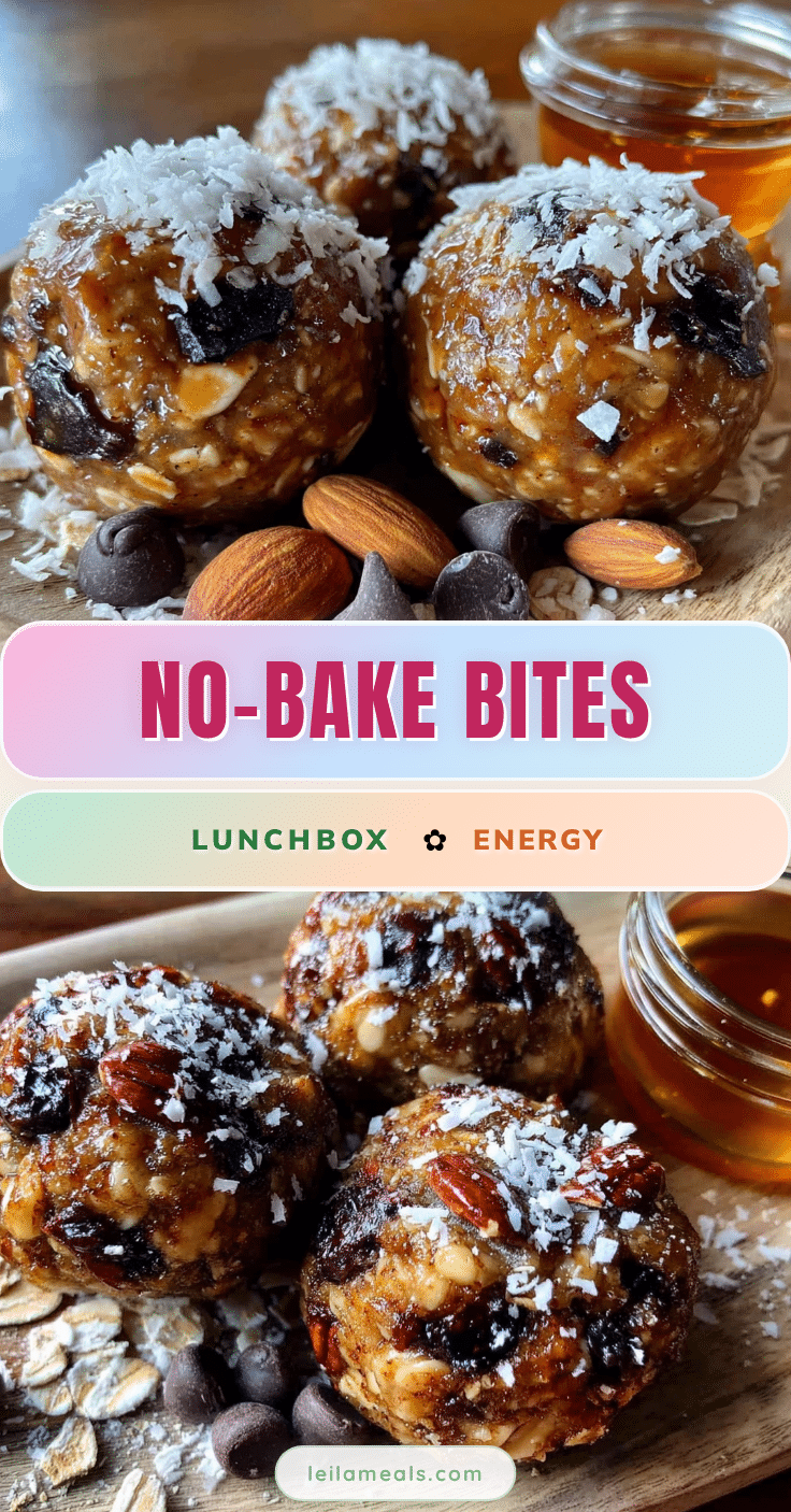 no-bake granola energy bites recipe