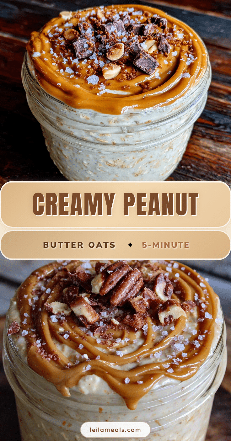 peanut butter overnight oats recipe