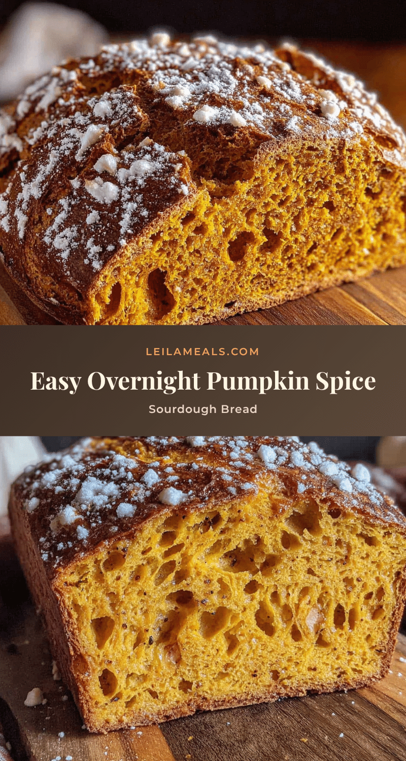 pumpkin spice sourdough bread recipe