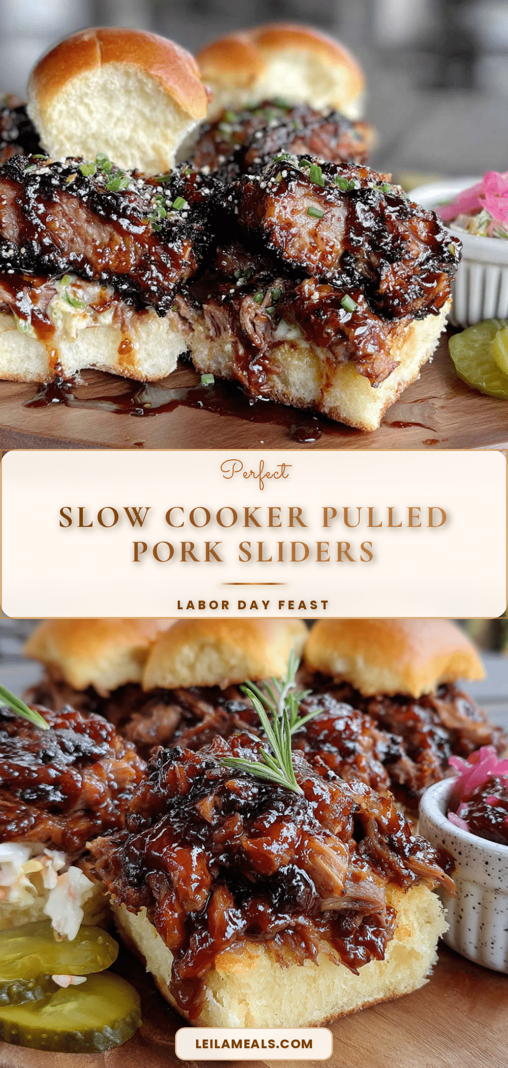 slow cooker pulled pork sliders recipe
