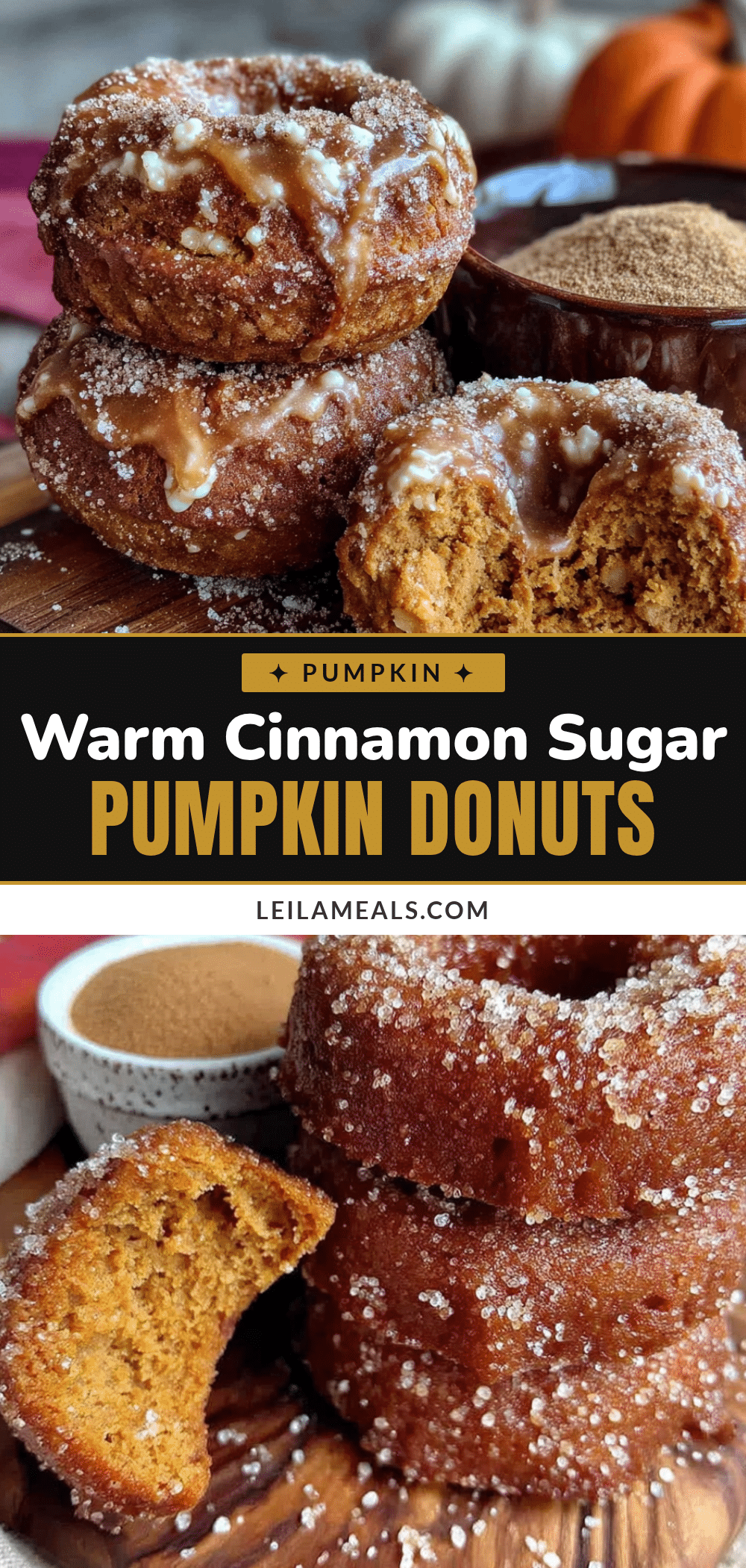 baked pumpkin spice donuts recipe