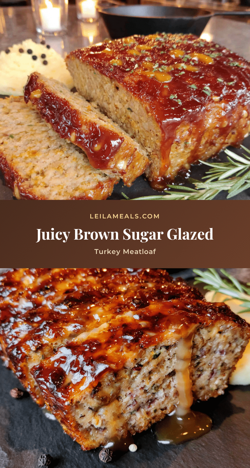 brown sugar glazed turkey meatloaf recipe