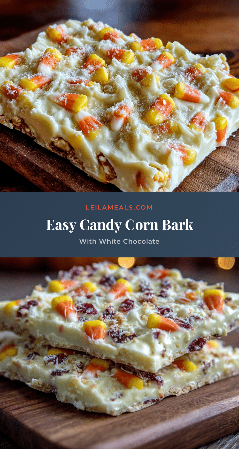 candy corn bark recipe
