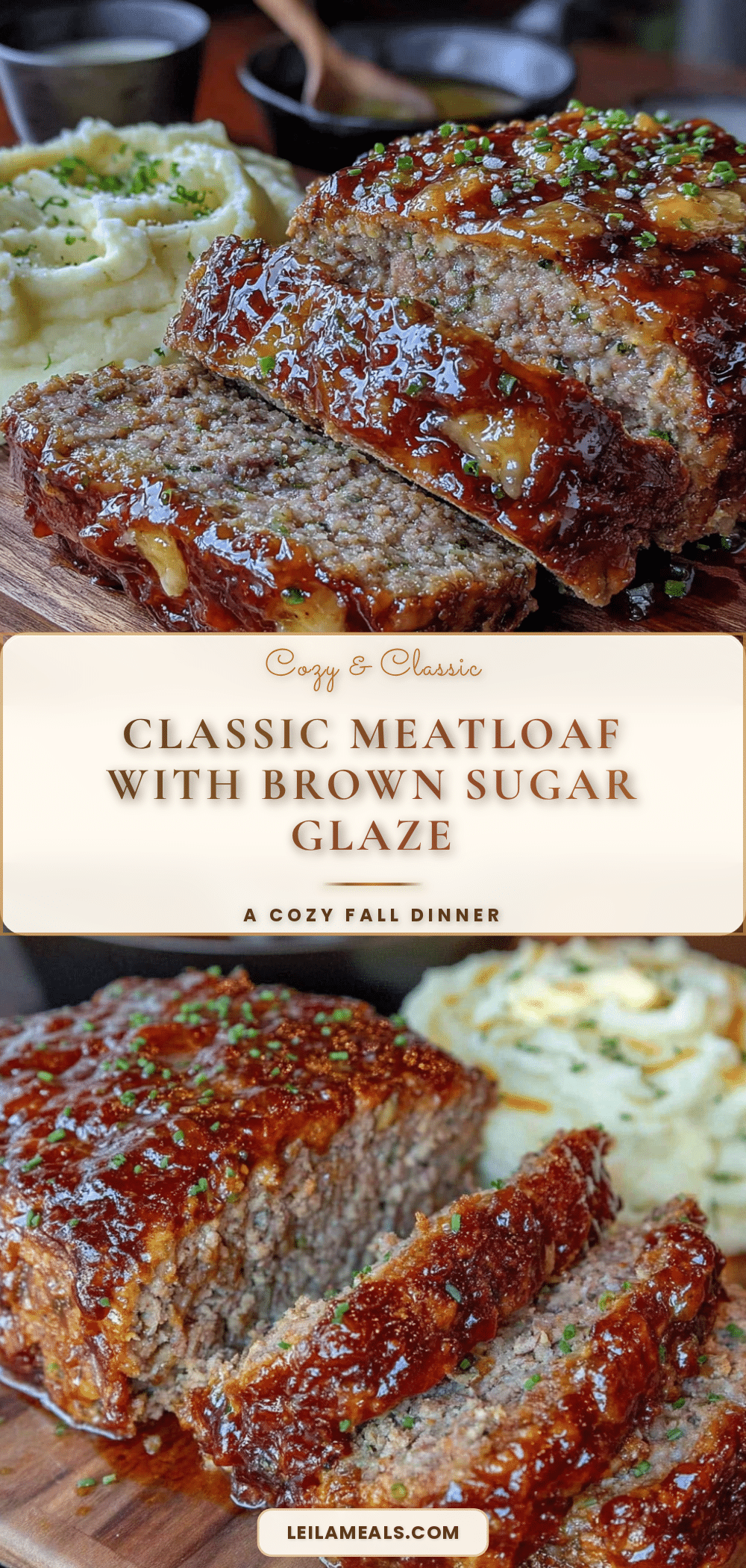 classic meatloaf with brown sugar glaze recipe