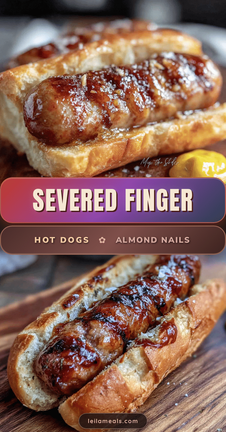 cozy severed finger hot dogs recipe