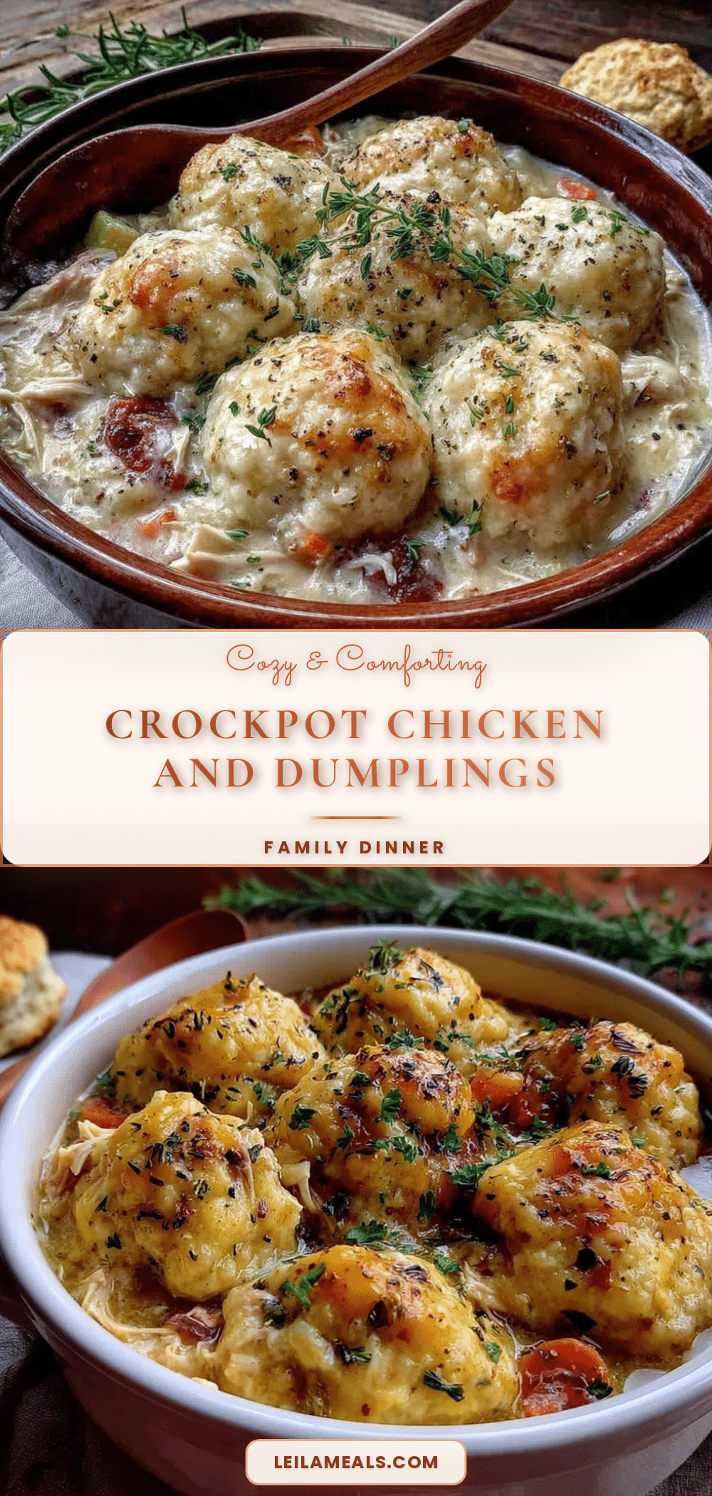 crockpot chicken and dumplings recipe