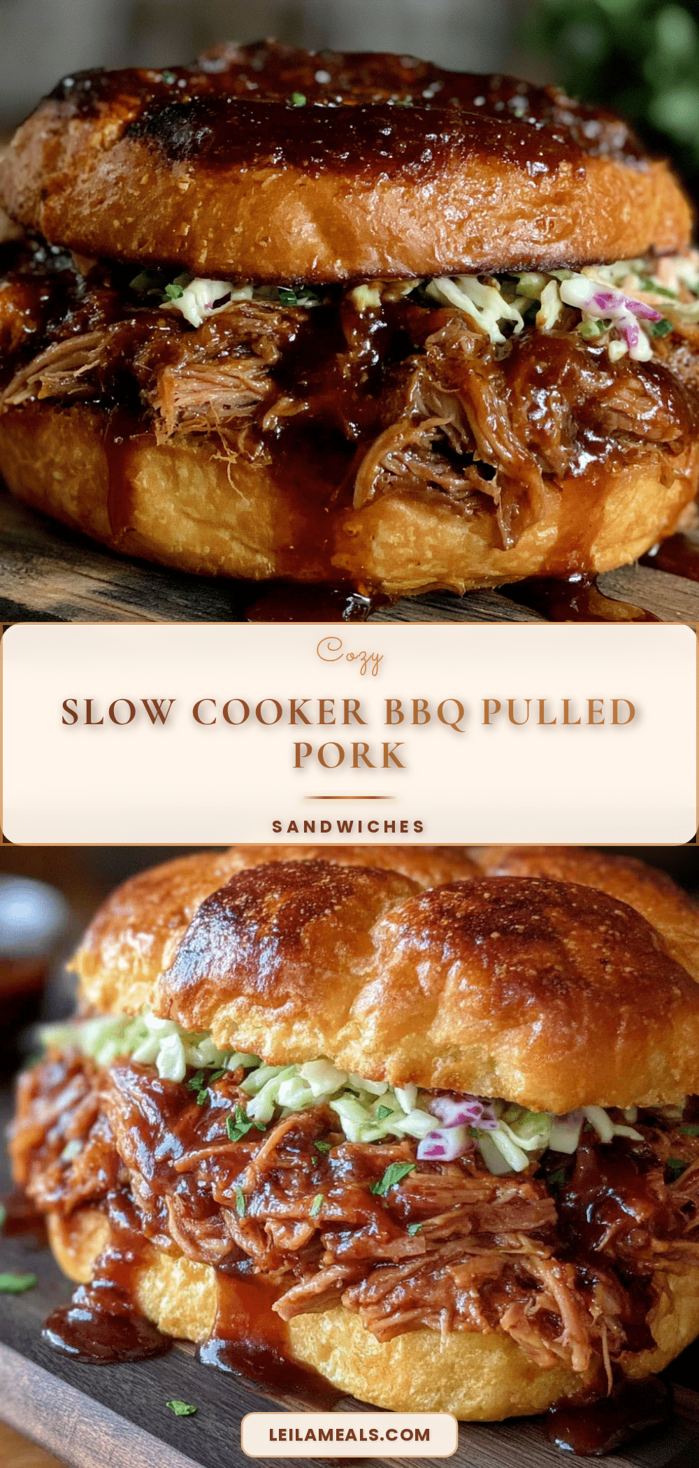 easy slow cooker bbq pulled pork sandwiches recipe