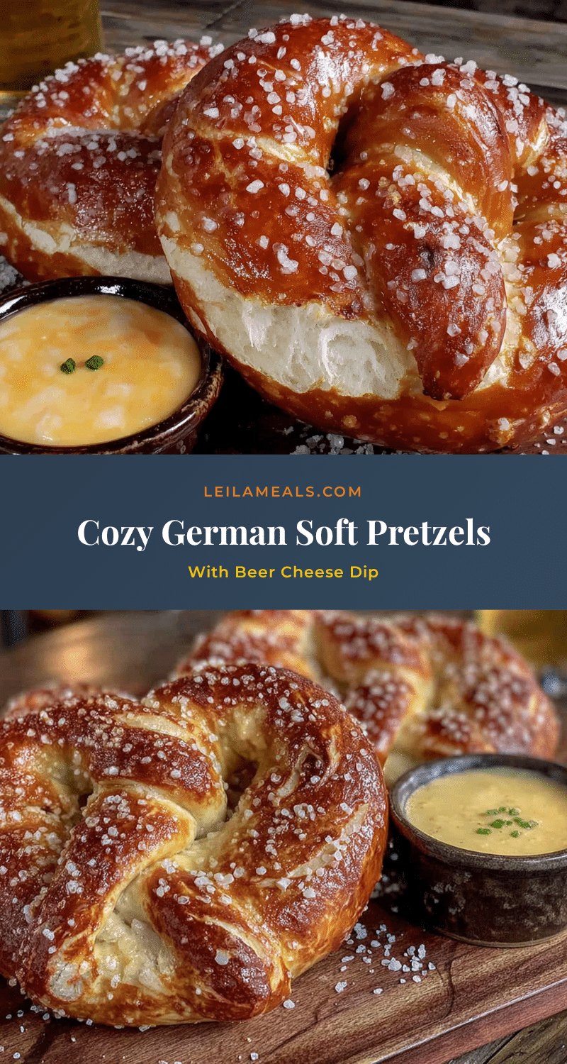 german soft pretzels with beer cheese dip recipe
