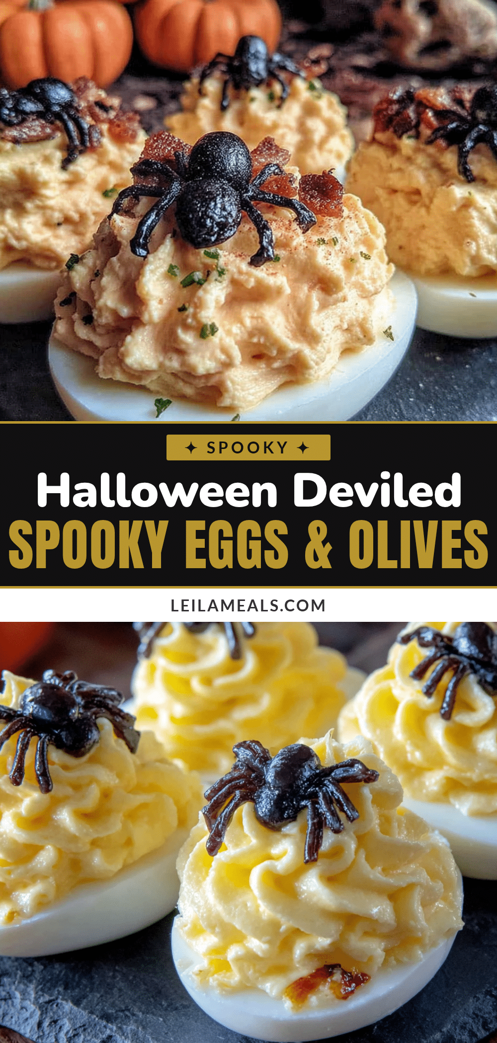 halloween deviled eggs recipe