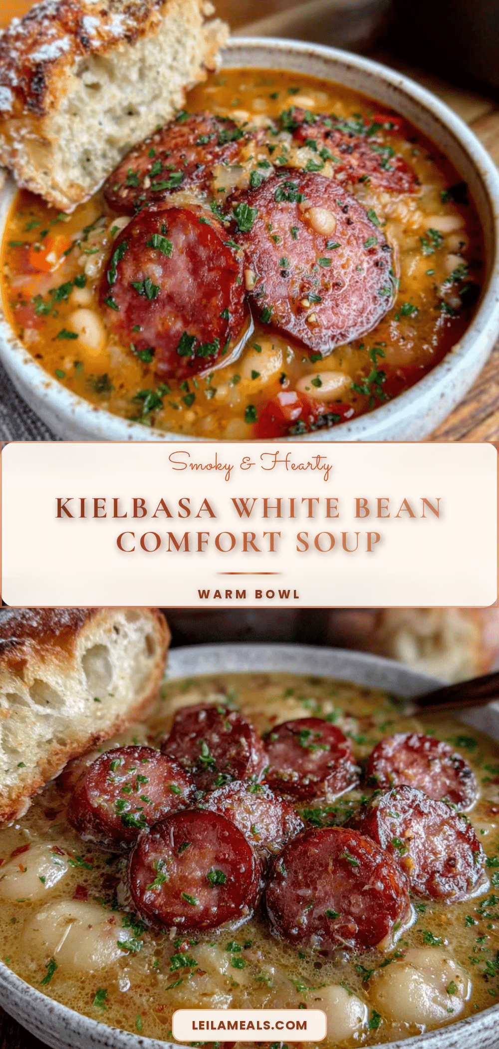 kielbasa and white bean soup recipe