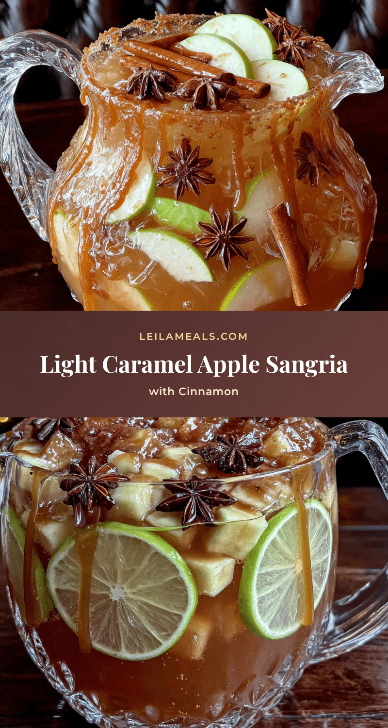 light caramel apple sangria recipe