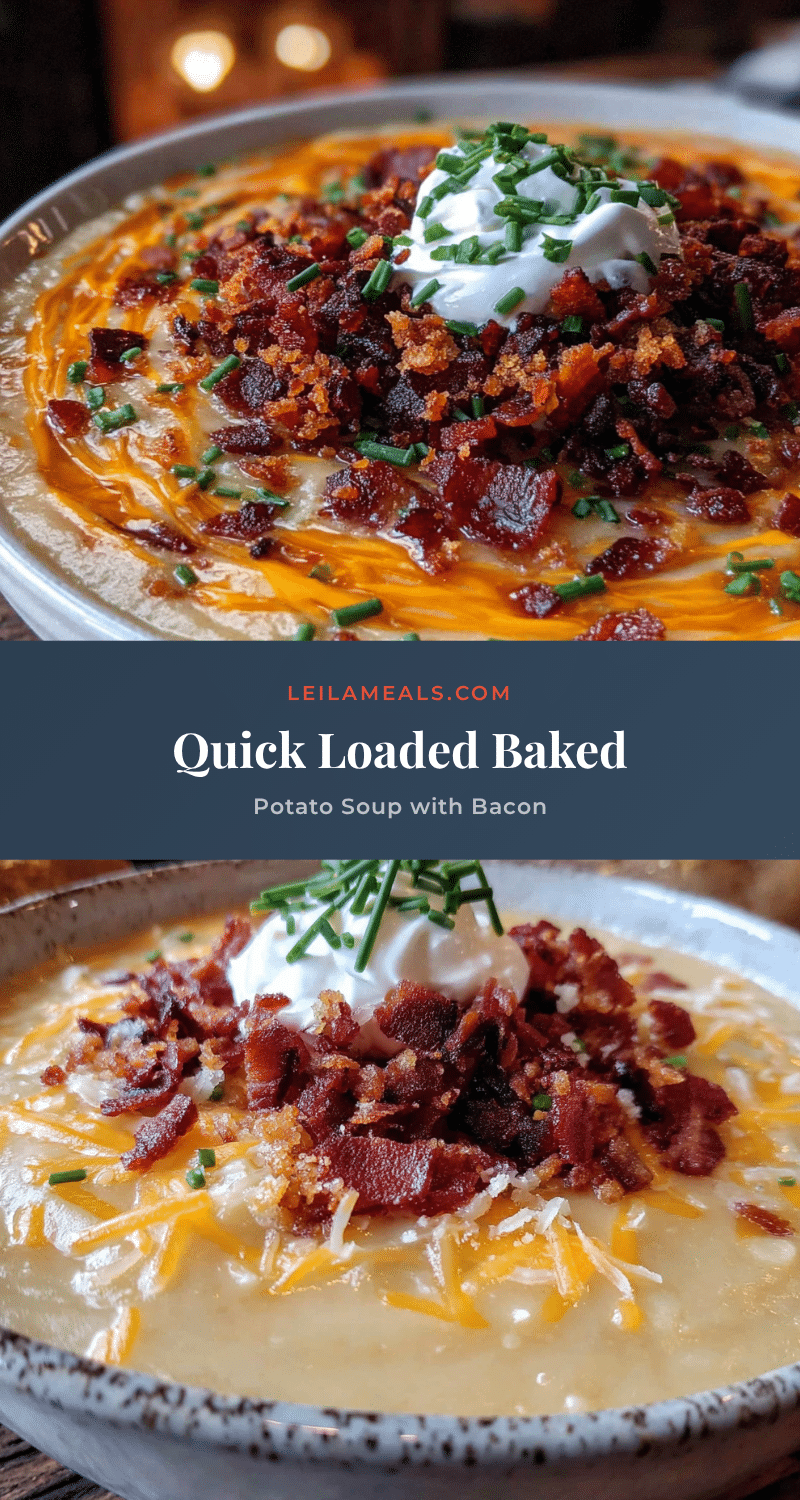 loaded baked potato soup recipe