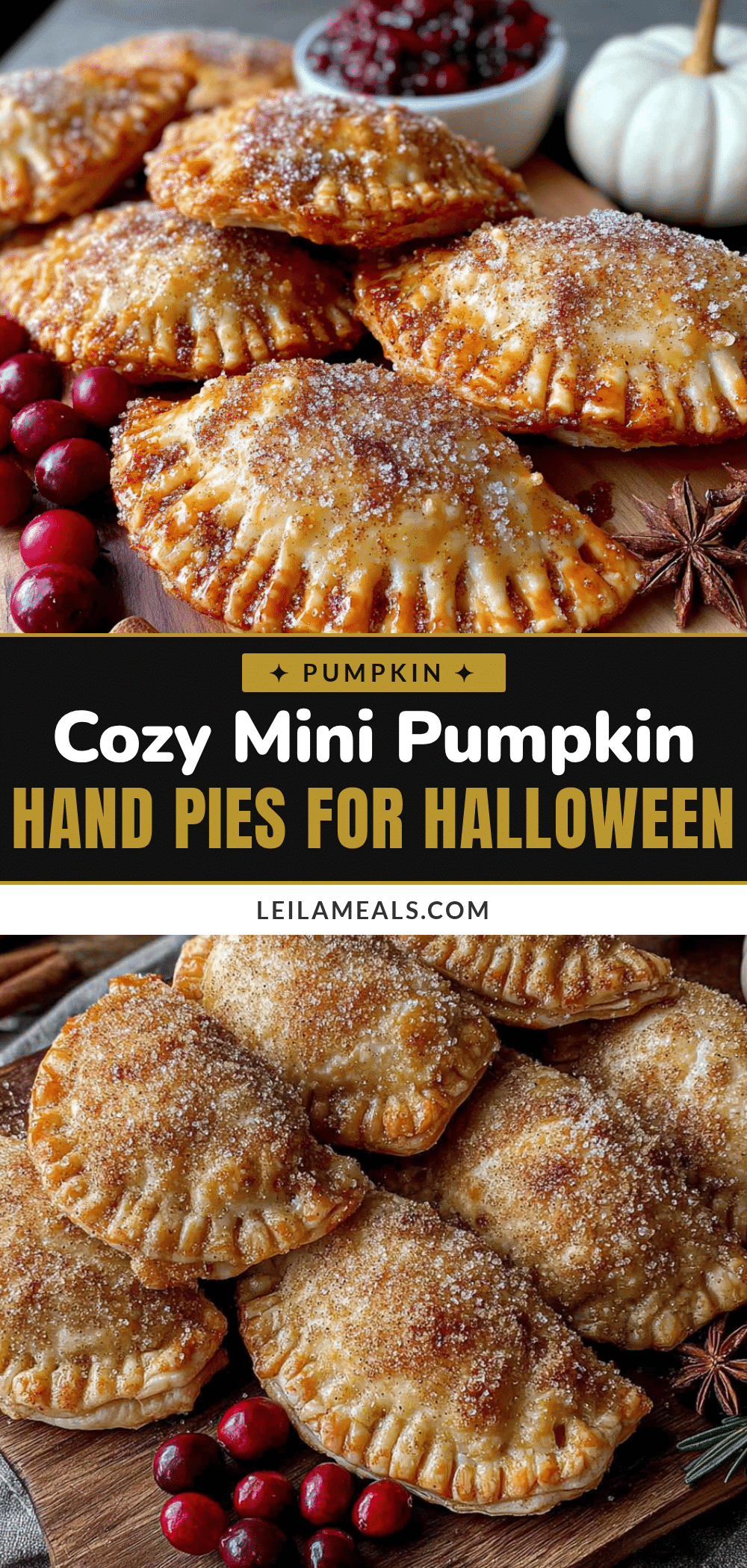 mini pumpkin hand pies recipe