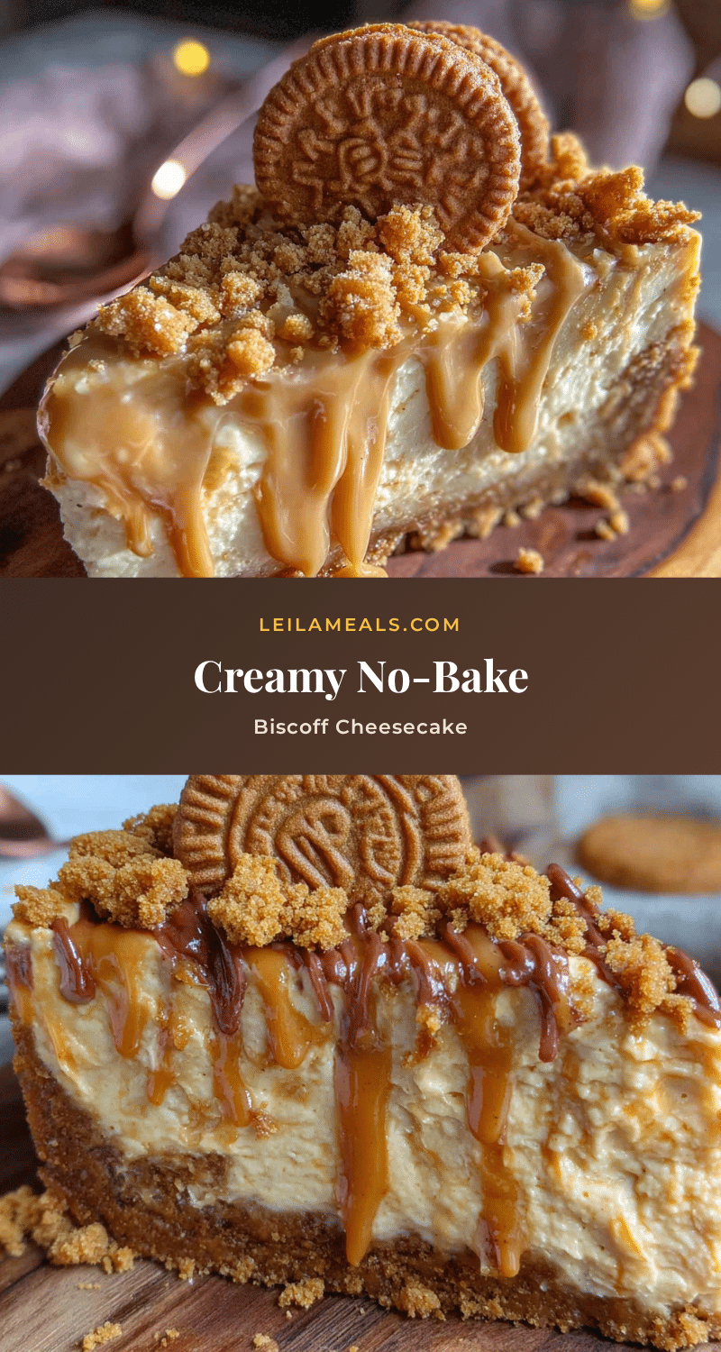 no-bake biscoff cheesecake recipe