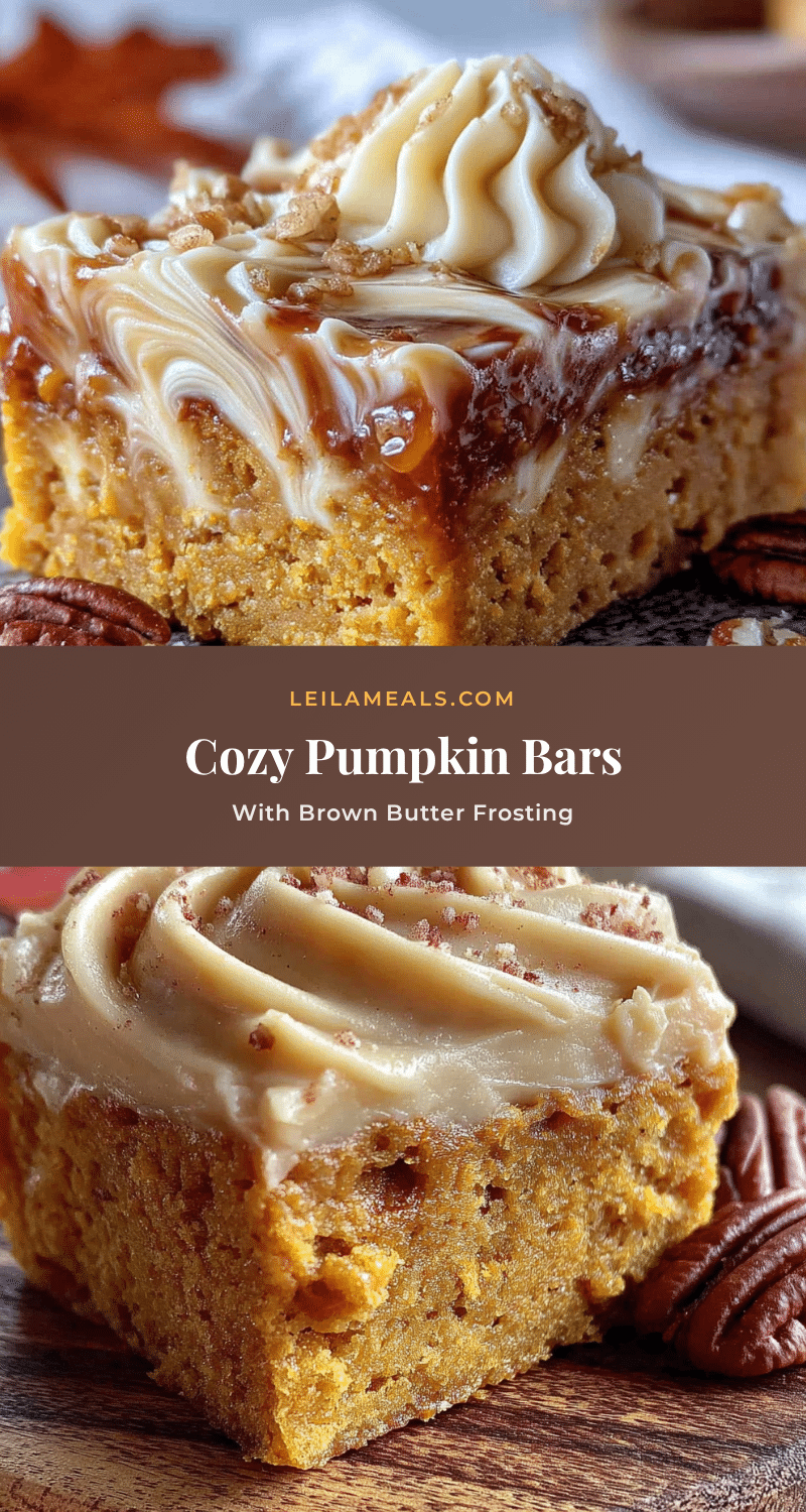 pumpkin bars with brown butter frosting recipe