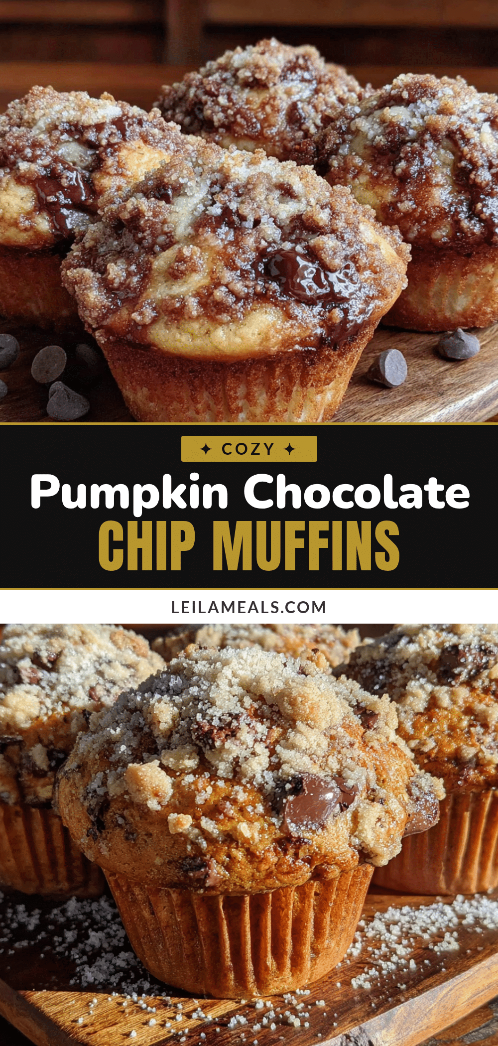 pumpkin chocolate chip muffins recipe