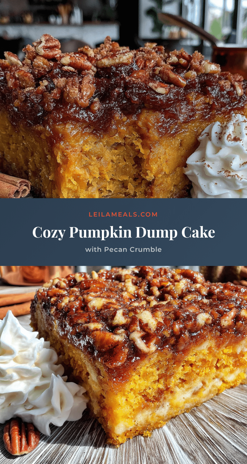 pumpkin dump cake recipe