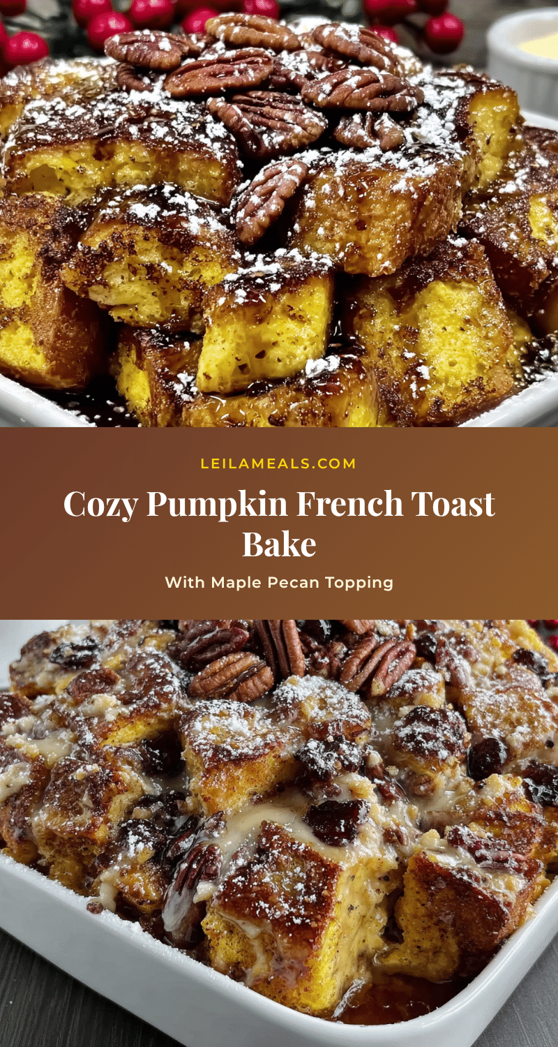 pumpkin French toast bake recipe