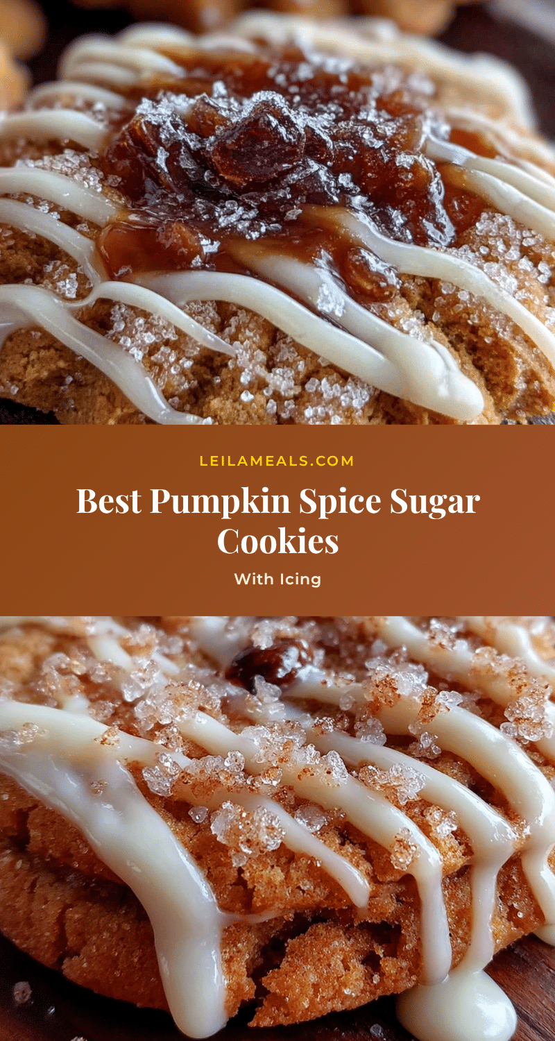 pumpkin spice sugar cookies recipe