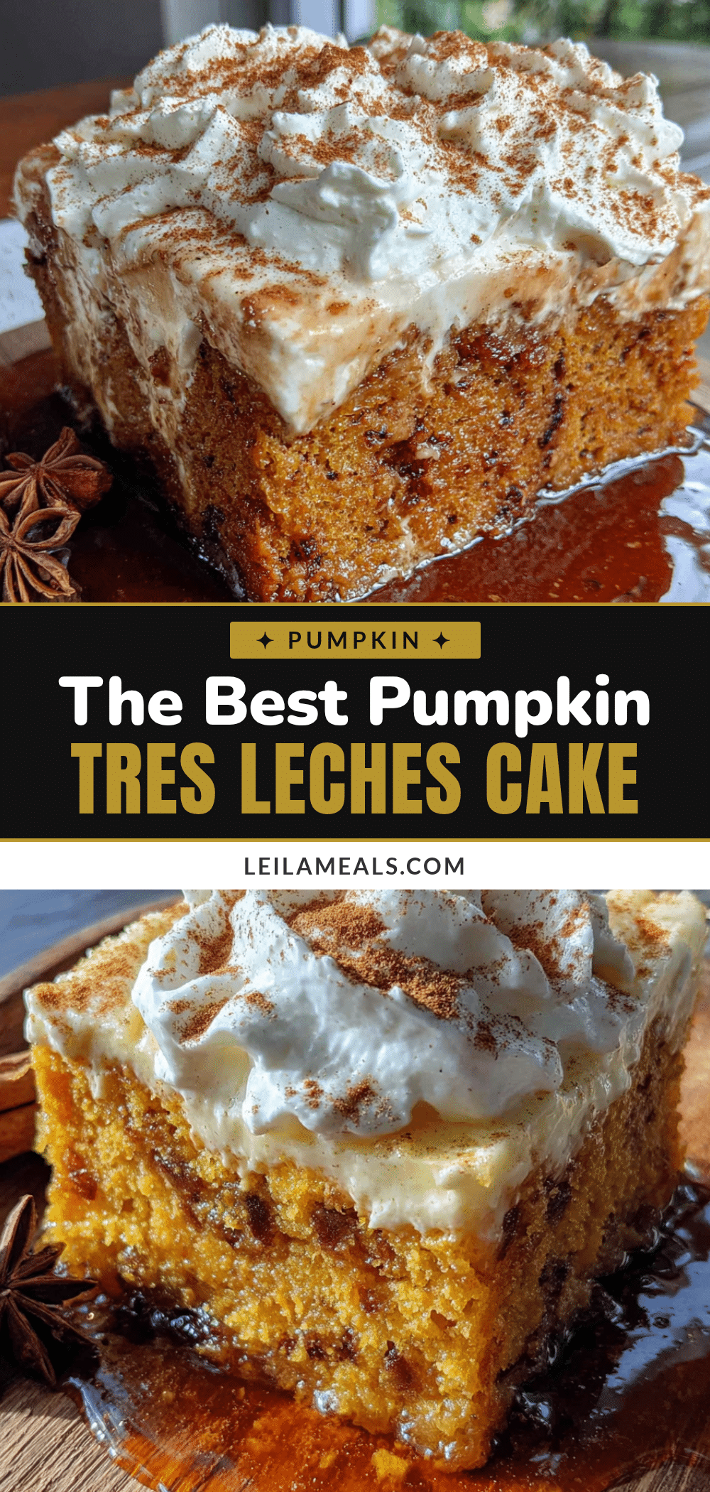 pumpkin tres leches cake recipe