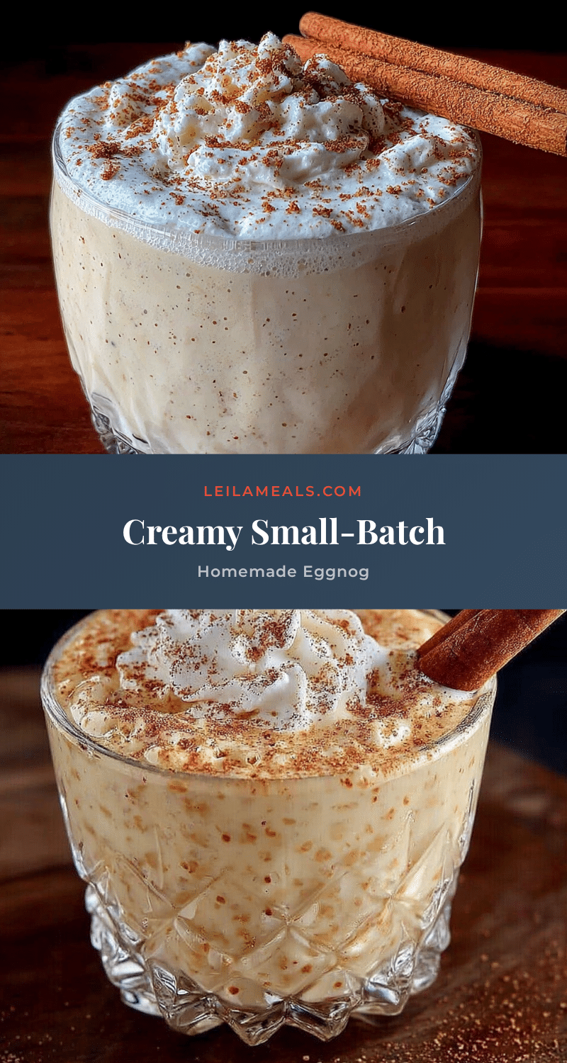 small-batch eggnog recipe