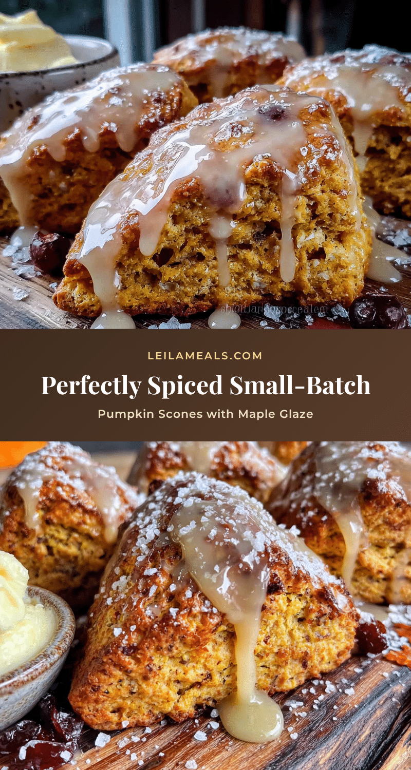 small-batch pumpkin scones recipe