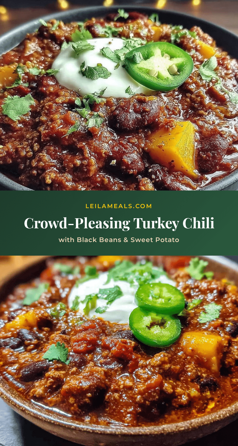 turkey chili with black beans recipe